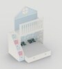 WonderSteps Bunk Bed With Staircase and Drawer Storage In Blue Colour