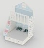 WonderSteps Bunk Bed With Staircase and Drawer Storage In Blue Colour