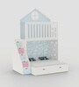 WonderSteps Bunk Bed With Staircase and Drawer Storage In Blue Colour