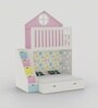 WonderSteps Bunk Bed With Staircase and Drawer Storage In Pink Colour