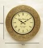 Copper Engineered Wood Traditional Wall Clock