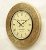 Copper Engineered Wood Traditional Wall Clock