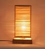 Wood Beige Table Lamp