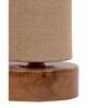 Wood Beige Table Lamp