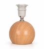 Wood Grain Pattern Metal Small Table Lamp, Desk Light