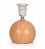 Wood Grain Pattern Metal Small Table Lamp, Desk Light