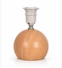 Wood Grain Pattern Metal Small Table Lamp, Desk Light