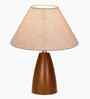 Wood Grain Pattern Small Table Lamp