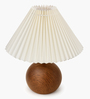 Wood Grain Pattern Small Table Lamp