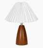 Wood Grain Pattern Small Table Lamp