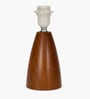 Wood Grain Pattern Small Table Lamp