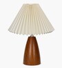 Wood Grain Pattern Small Table Lamp