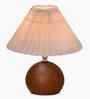 Wood Grain Pattern Small Table Lamp