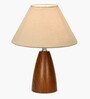 Wood Grain Pattern Small Table Lamp