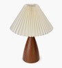 Wood Grain Pattern Small Table Lamp