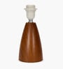 Wood Grain Pattern Small Table Lamp