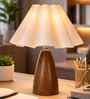 Wood Grain Pattern Small Table Lamp