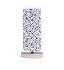 Wood Multicolor Table Lamp