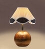 Wood Multicolor Table Lamp