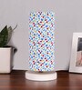 Wood Multicolor Table Lamp