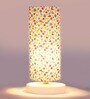 Wood Multicolor Table Lamp