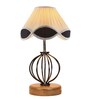 Wood Multicolor Table Lamp