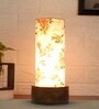 Wood Multicolor Table Lamp