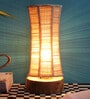 Wood Multicolor Table Lamp
