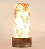 Wood Multicolor Table Lamp