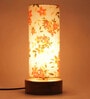 Wood Multicolor Table Lamp