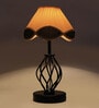 Wood Multicolor Table Lamp