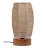 Wood Multicolor Table Lamp