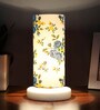Wood Multicolor Table Lamp