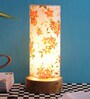Wood Multicolor Table Lamp