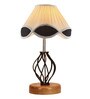 Wood Multicolor Table Lamp