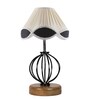 Wood Multicolor Table Lamp