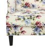 Kimpton Fabric Wing Chair in Multi Colour Floral Print