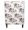 Kimpton Fabric Wing Chair in Multi Colour Floral Print