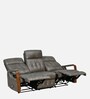 Woodbridge 3 Seater Manual Recliner In Grey Colour