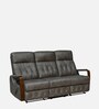Woodbridge 3 Seater Manual Recliner In Grey Colour