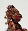 Wooden Animal Figurines In Multicolour