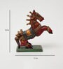 Wooden Animal Figurines In Multicolour