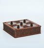 Wooden Box With Five Separate Compartments