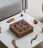 Wooden Box With Five Separate Compartments