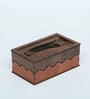Wooden Box with Storage Display