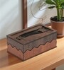 Wooden Box with Storage Display