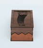 Wooden Box with Storage Display