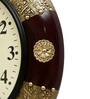 Brass Engineered Wood Garfunkel Traditional Wall Clock