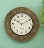 Brass Engineered Wood Sledgehammer Traditional Wall Clock
