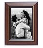 Wooden Brown Golden border Table Photo Frame
